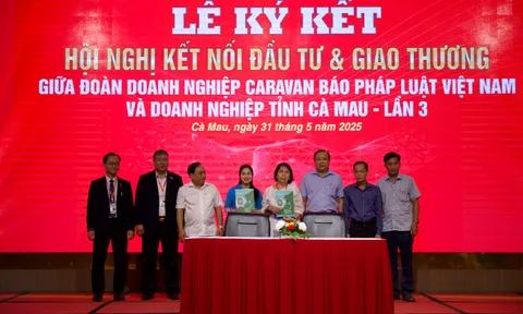 Nhiều hợp tác được ký kết tại caravan Báo Pháp luật Việt Nam lần 3