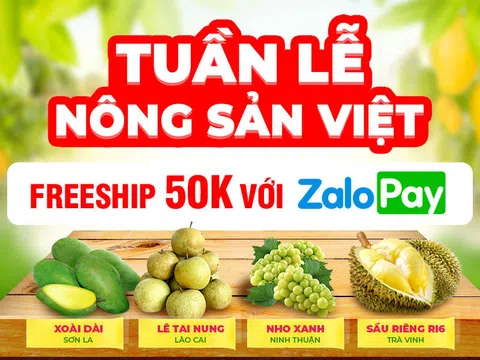 Sendo triển khai tuần lễ Nông sản Việt trên sàn thương mại điện tử