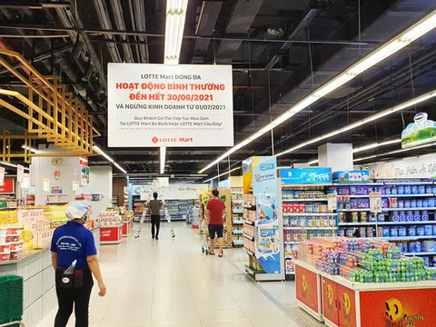 Lotte Mart Đống Đa Hà Nội sẽ đóng cửa từ ngày 1/7