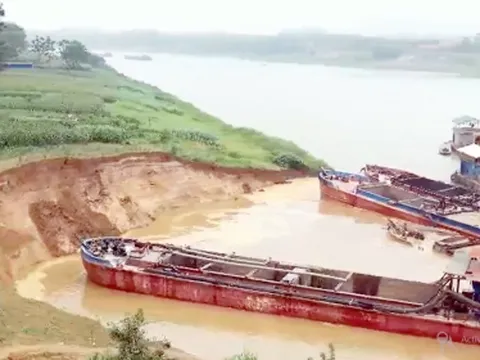 Phú Thọ: UBND huyện Phù Ninh đã tròn trách nhiệm khi để sông Lô 'chảy máu' tài nguyên?
