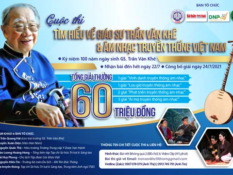Khởi động cuộc thi tìm hiểu về cố GS Trần Văn Khê & âm nhạc truyền thống Việt Nam