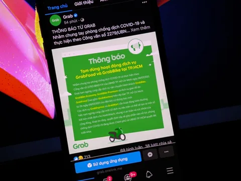 Ứng dụng giao đồ ăn đồng loạt thông báo ngừng hoạt động tại TP.HCM