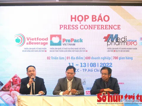 Triển lãm Vietnam Medi-pharm Expo và Vietfood & Beverage – Propack 2022 diễn ra song hành tại TP.HCM