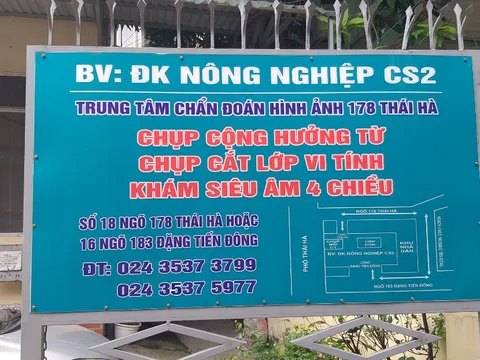 BV Đa khoa Nông nghiệp Cơ sở 2: Cán bộ thu tiền trực tiếp của bệnh nhân