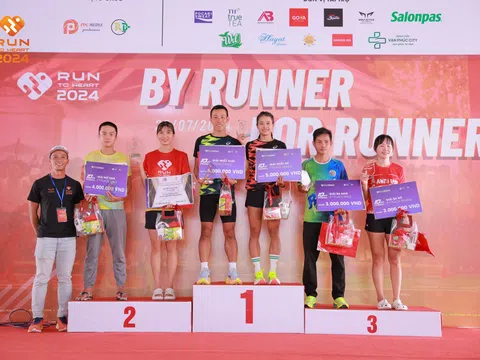 Run to Heart  2024: Khẳng định vị thế và ghi đậm dấu ấn trong lòng các vận động viên