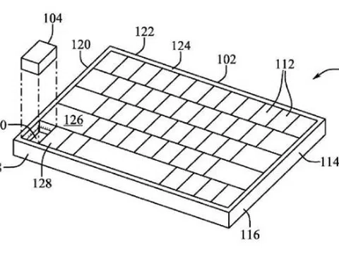 Độc lạ bằng sáng chế bàn phím kiêm chuột MacBook
