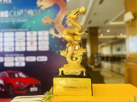 Diễn viên Bình Minh “ẵm cúp Rồng vàng tại giải GolfViet Spring Cup 2024