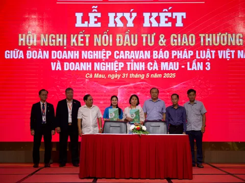 Nhiều hợp tác được ký kết tại caravan Báo Pháp luật Việt Nam lần 3