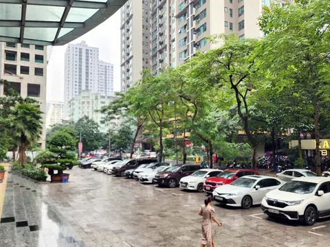 Thanh Xuân – Hà Nội: Dân cư Tòa nhà Comatce Tower đề nghị làm rõ bãi xe được cho là hoạt động không phép